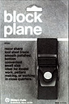 Non-Adjustable Block Plane