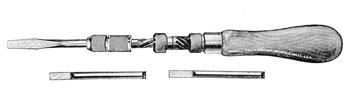 Goodell-Pratt spiral screwdriver no. 22