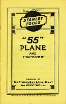 55 Plane and How to Use It booklet