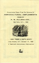 A. B. Allen and Company catalog, 1842