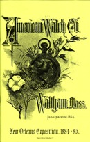 American Watch Company booklet ca. 1884