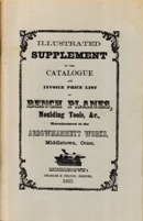 Arrowmammett Works catalog, 1857