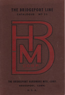 Bridgeport Hardware Manufacturing Company catalog, 1925.