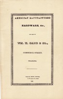 William H. Carr catalog, 1838