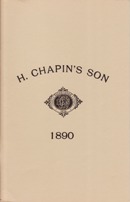 H. Chapin's Son catalog, 1890