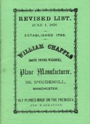 William Chapple catalog, 1876