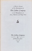 Collins Company history booklet, 1935