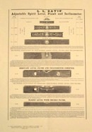Davis Level & Tool Company advertisement, 1871