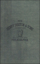 Henry Disston & Sons catalog, 1918