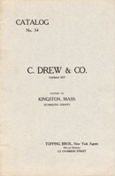 C. Drew & Company catalog, ca. 1925