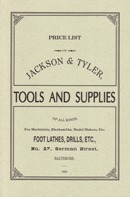 Price List of Jackson and Tyler, 1880, gray cover
