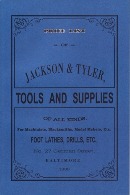 Price List of Jackson and Tyler, 1880, blue cover