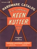 Keen Kutter catalog, Smith reprint, 1930