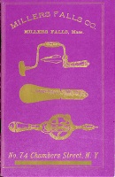 Millers Falls Company catalog, 1878
