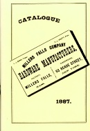 Millers Falls Company catalog, 1887, yellow cover