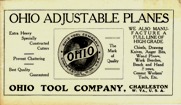 Ohio Tool Company plane booklet, ca. 1900