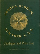 Joshua Oldham, New York, U.S.A.: Catalogue and Price List