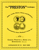 Edward Preston & Sons catalog, 1909