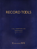 record tools catalog, 1938