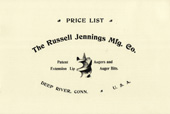 Russell-Jennings Company catalog, ca. 1899