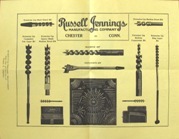 Russell-Jennings Company poster, reverse