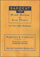 Sargent & Company planes catalog, 1913