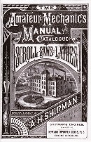 A. H. Shipman Bracket Saw Company catalog, 1881