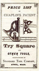 Standard Tool Company brochure, ca. 1885