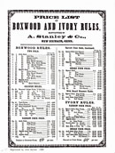 A. Stanley & Company, 1857
