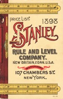 Stanley Rule and Level Company catalog, 1898