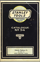 Stanley catalog no. 34 for the tool user