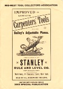 Mid-West Tool Collectors Association Stanley packet
