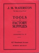 J. M. Waterston catalog, ca. 1930