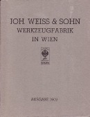 Johann Weiss and Sohn catalog, 1909