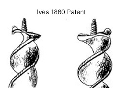 Ives 1860 bit patent