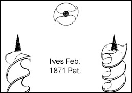 Ives 1871 auger bit