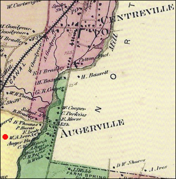 map of Augerville