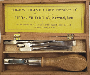 Connecticut Valley version of F. E. Clark's screwdriver