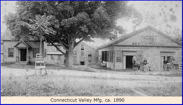 Connecticut Valley Mfg. factory, ca. 1890
