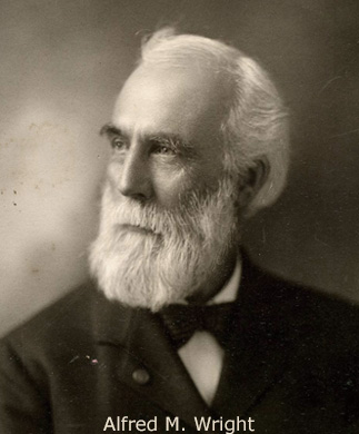 portrait of Alfred M. Wright