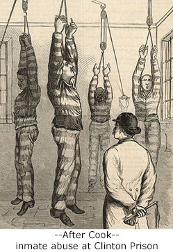 inmate abuse after Warden Cook