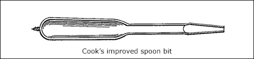 Cook's improved spoon bit
