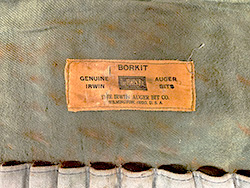 early Borkit label