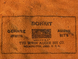 leatherette Borkit identification stamp