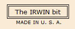 irwin bit stamp, no patent office