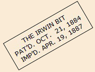 slanted irwin bit stamp