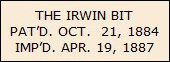 third irwin bit stamp