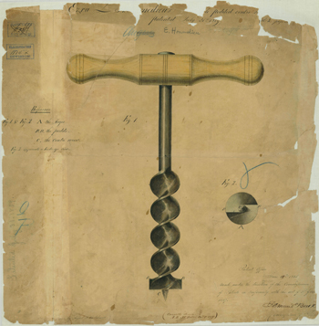 drawing of 1809 patent