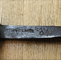 early Timothy Slack auger stamp
