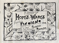 Hope's and Ware's catalog of scroll saw patterns, ca. 1880